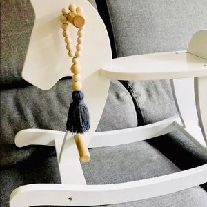 Farmhouse Boho Wooden Tassel